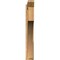 Ekena Millwork Westlake Slat Rough Sawn Outlooker, Western Red Cedar, 6"W x 42"D x 42"H OUT06X42X42WTL06RWR - alternate 3